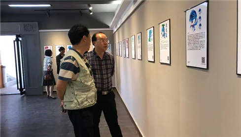 南澳旅游形象LOGO和吉祥物设计作品展在县文化馆展出_副本.jpg
